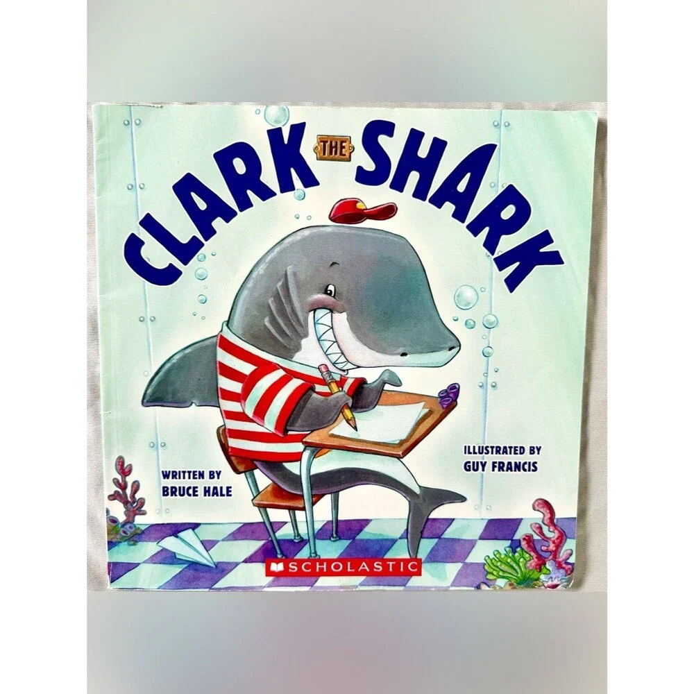 Lot of 5 Children’s Picture Books – Stand Tall Molly Lou, Clark the Shark & More
